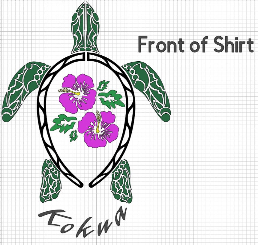 Turtle Shirt SVG Bundle | Tropical Hawaiian Designs for Cricut & Silhouette | Cute Sea Turtle Graphics for DIY Projects