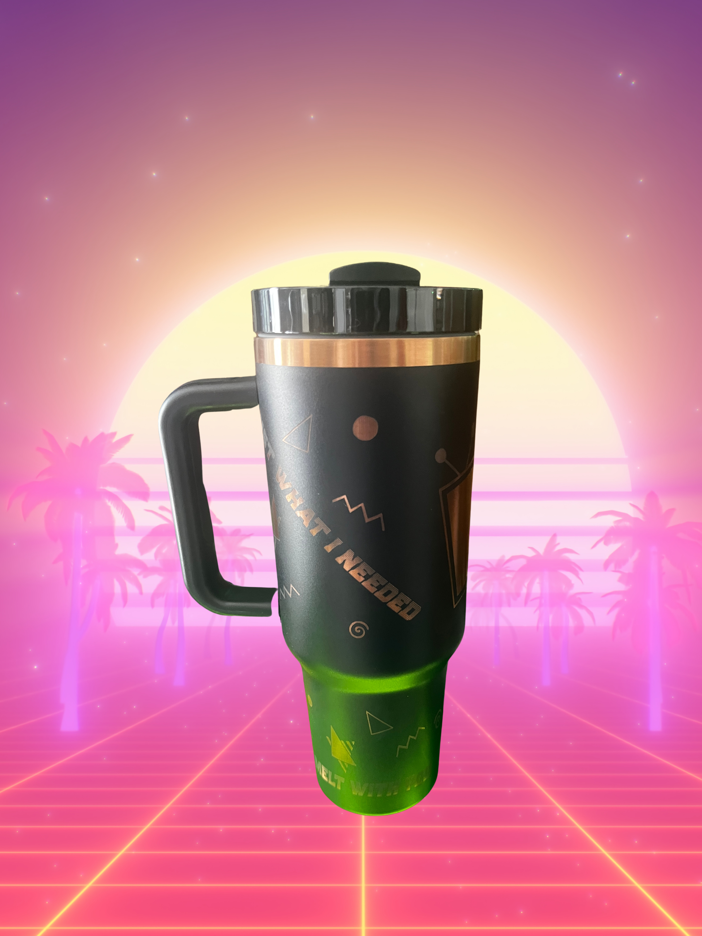 My 80’s Band Retro Tumblers – Sip the Sound of the 80s!