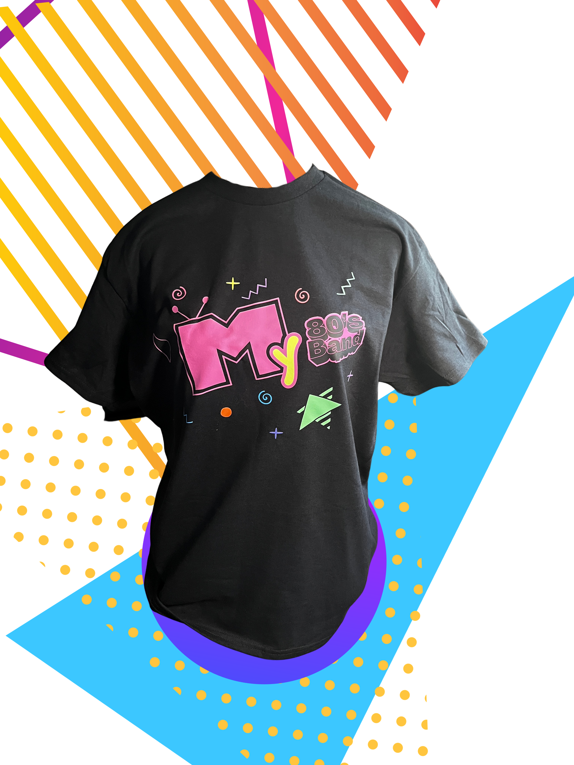 Support Your Local 80’s Heroes—Grab the Limited-Edition My 80’s Band Tee!