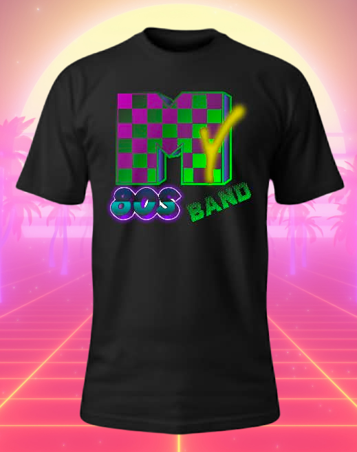 My 80's -  My 80’s Band Tee!