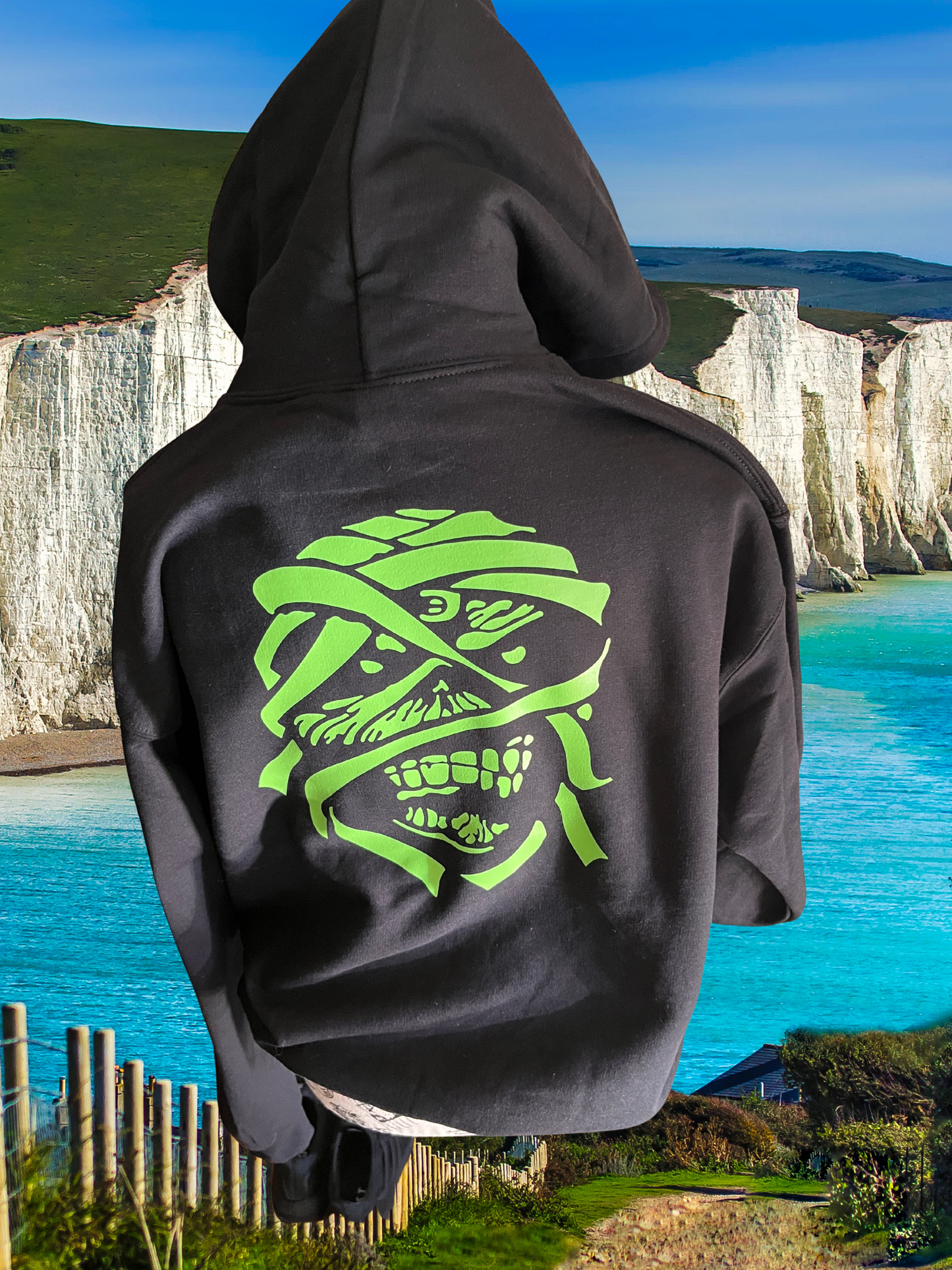 Rock the Night: Iron Maiden Hoodie with  'Eddie' Design