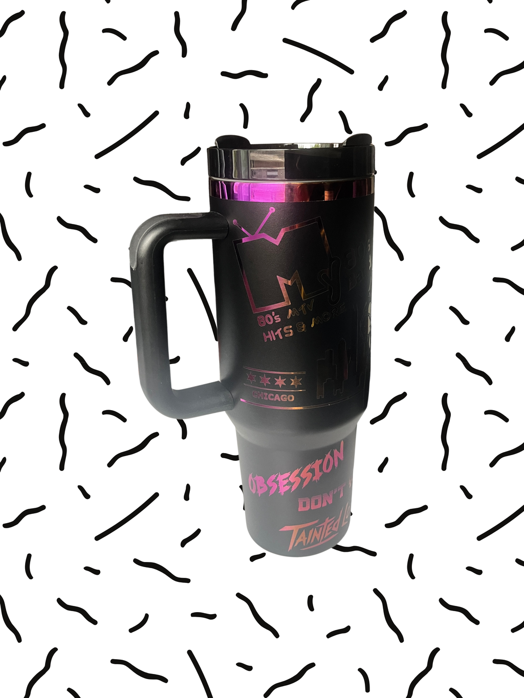 My 80’s Band Retro Tumblers – Sip the Sound of the 80s!