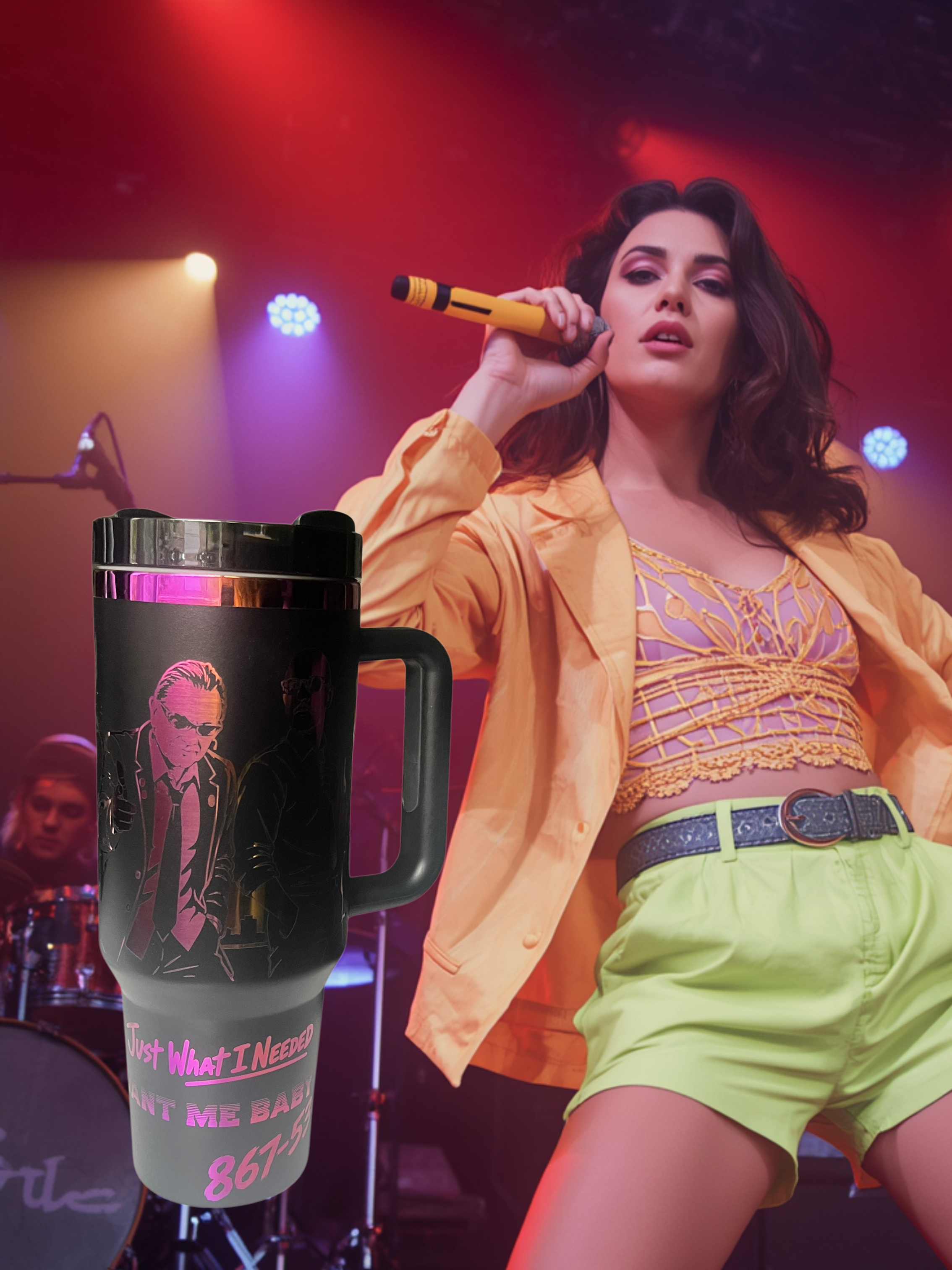 My 80’s Band Retro Tumblers – Sip the Sound of the 80s!