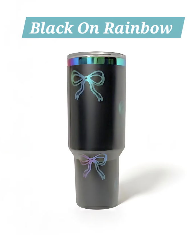 Personalized Lazer Engraved 40oz Band Tumblers w/straw
