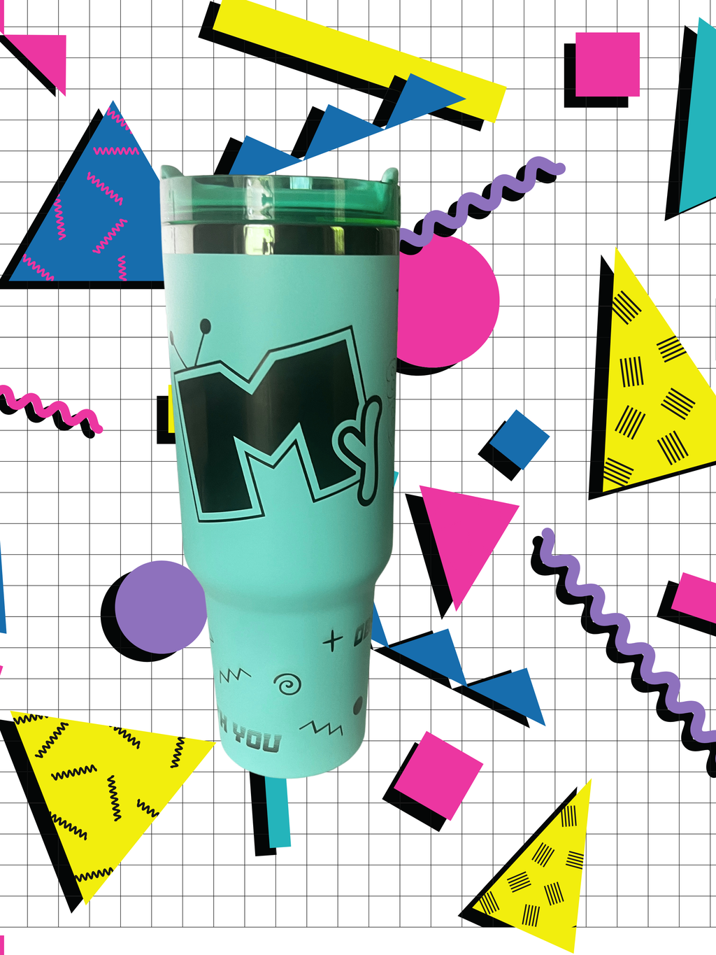 My 80’s Band Retro Tumblers – Sip the Sound of the 80s!