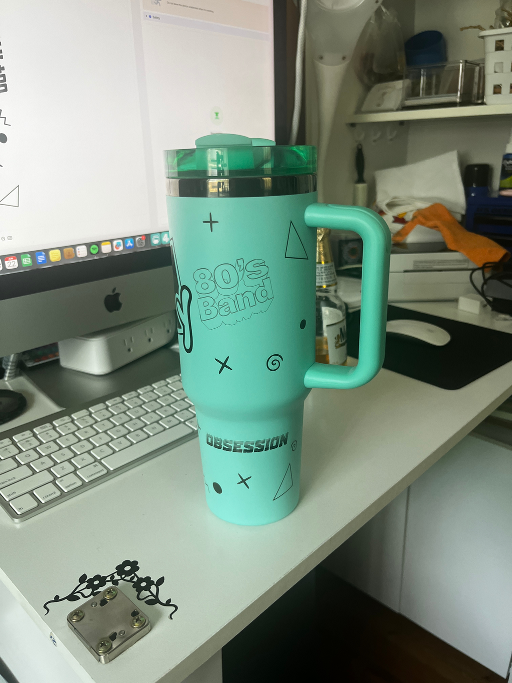 My 80’s Band Retro Tumblers – Sip the Sound of the 80s!