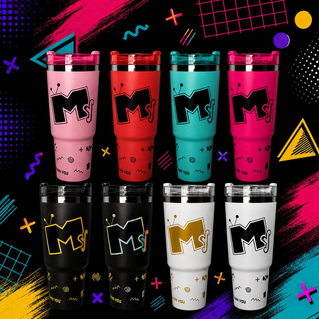 My 80’s Band Retro Tumblers – Sip the Sound of the 80s!
