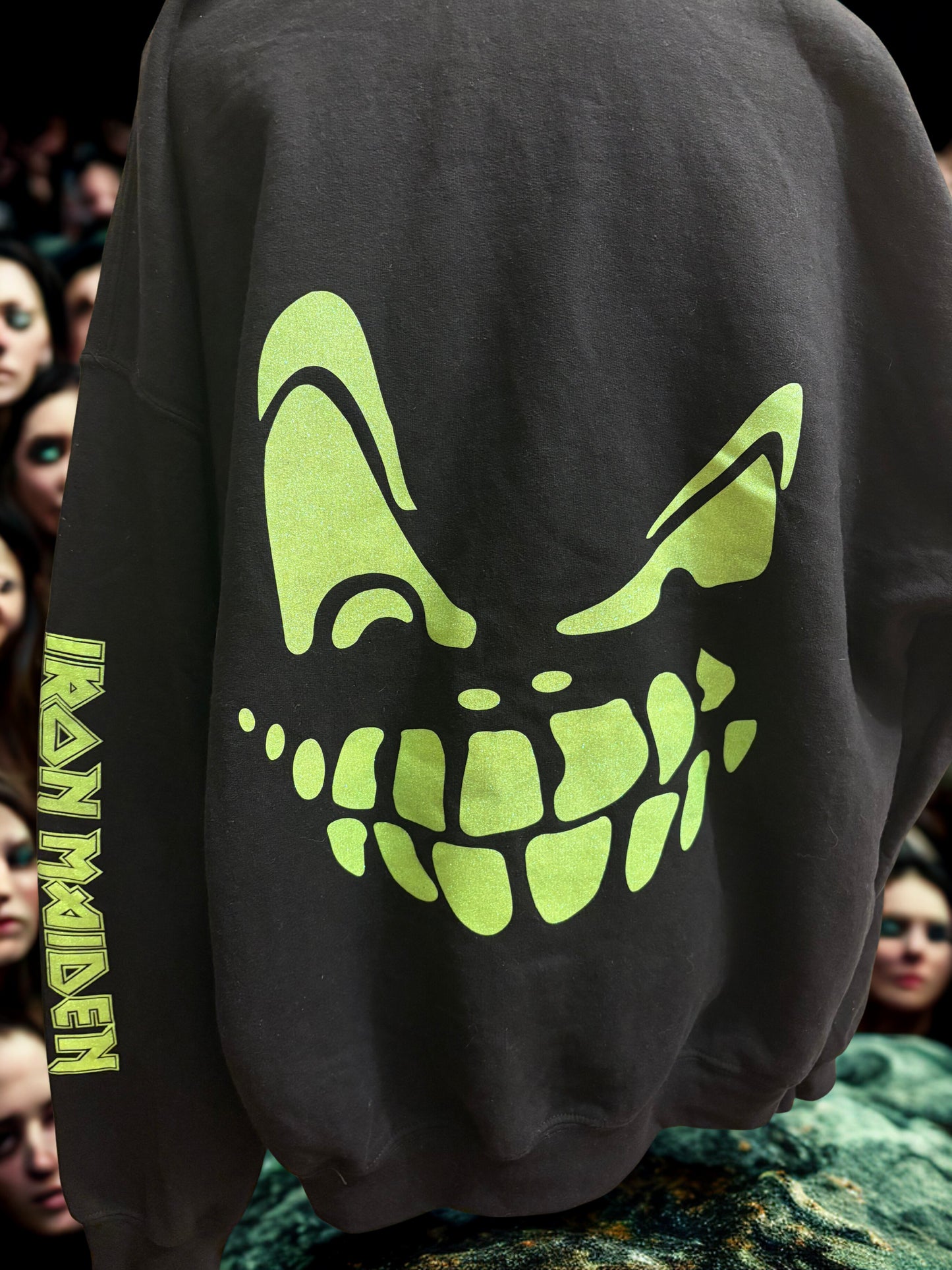 Rock the Night: Iron Maiden Hoodie with  'Eddie' Design