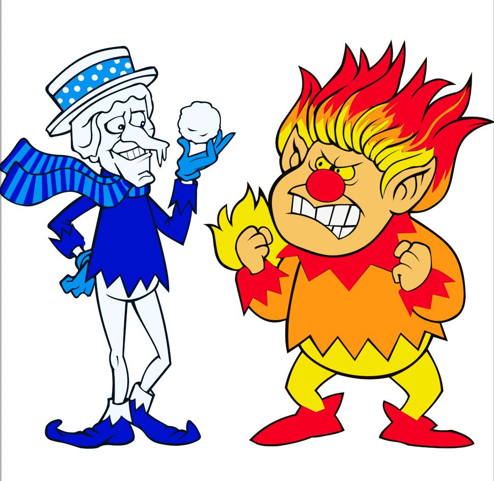 Holiday SVG Bundle - Heat Miser, Snow Miser, Rudolph plus More - Christmas Designs for Crafting, DIY Projects, & Holiday Decor