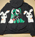 Emo Bunny Hoodie | Cute Hooded Sweatshirt for Teens & Adults | Trendy Pastel Aesthetic Apparel | Perfect Gift for Bunny Lovers