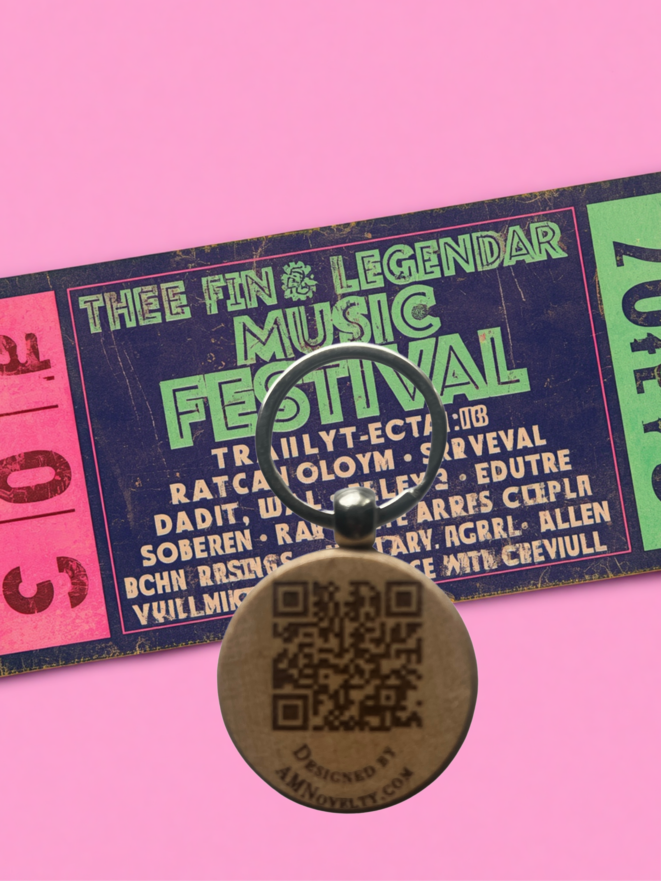 Rock-On Keychain: Your Pocket-Size Backstage Pass